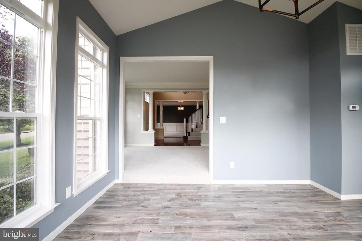 Empty room, Interior, Wood Texture Flooring