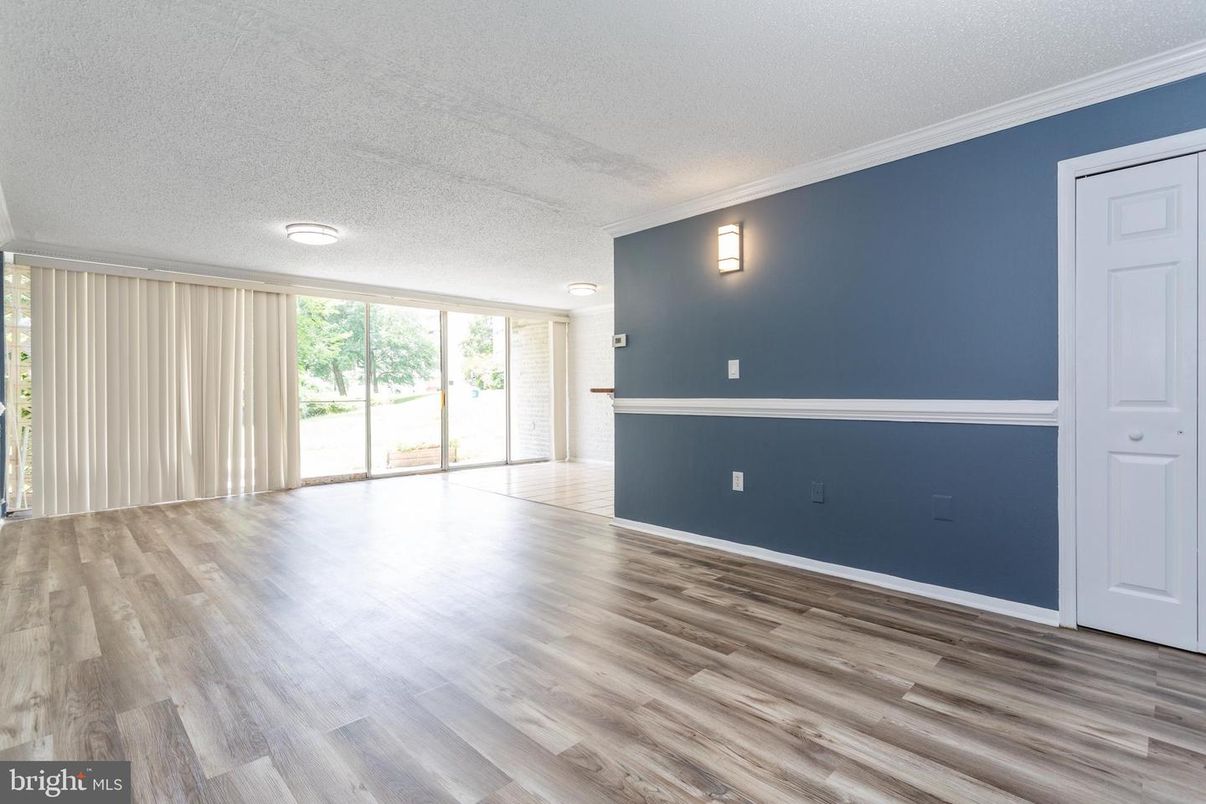 Empty room, Interior, Wood Texture Flooring