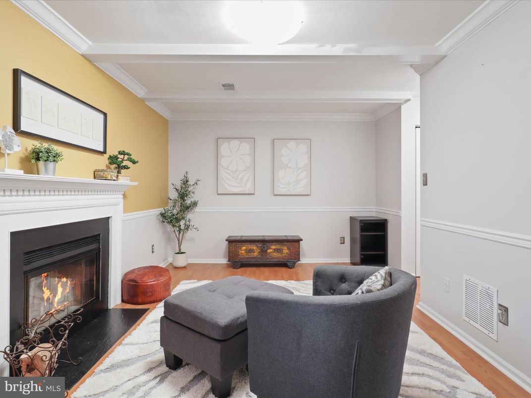 Fireplace, Interior, Living room, Wood Texture Flooring