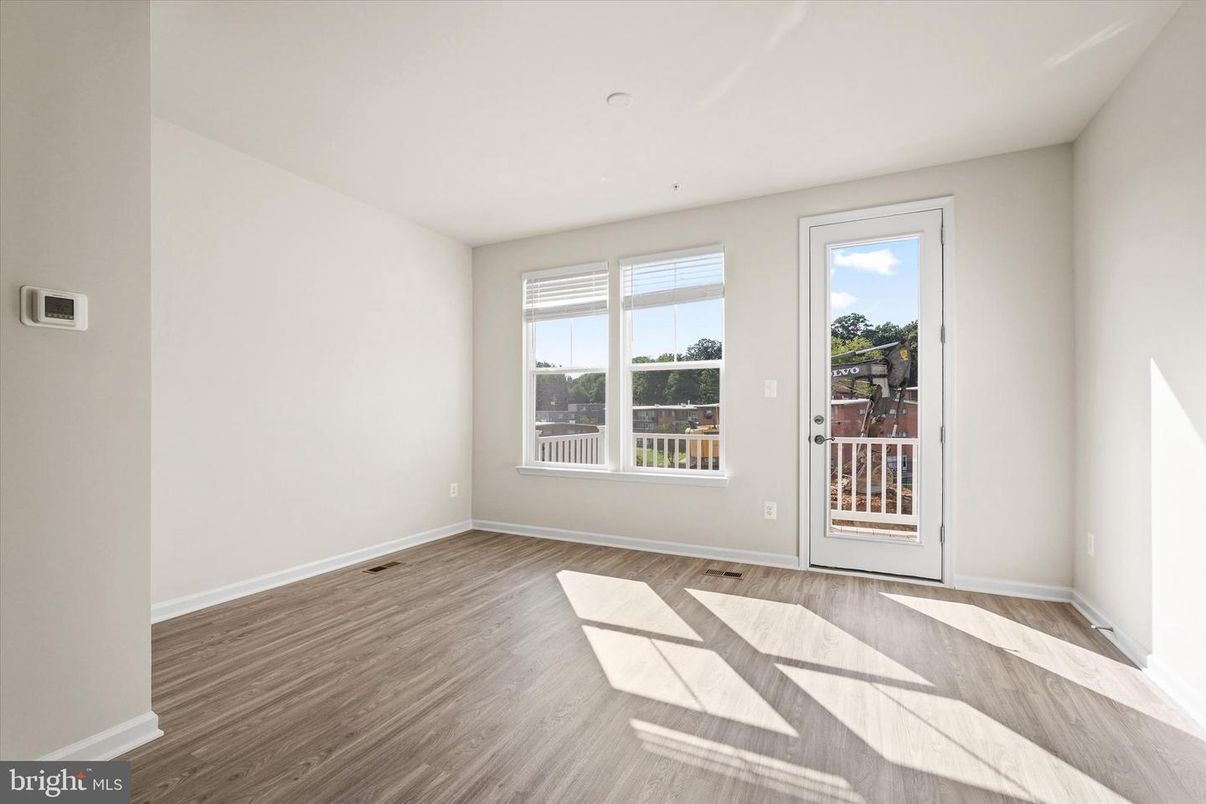 Empty room, Interior, Wood Texture Flooring