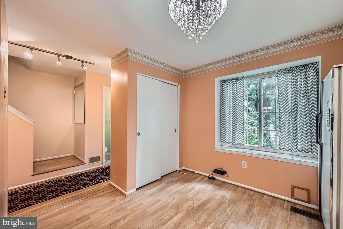 Empty room, Interior, Wood Texture Flooring