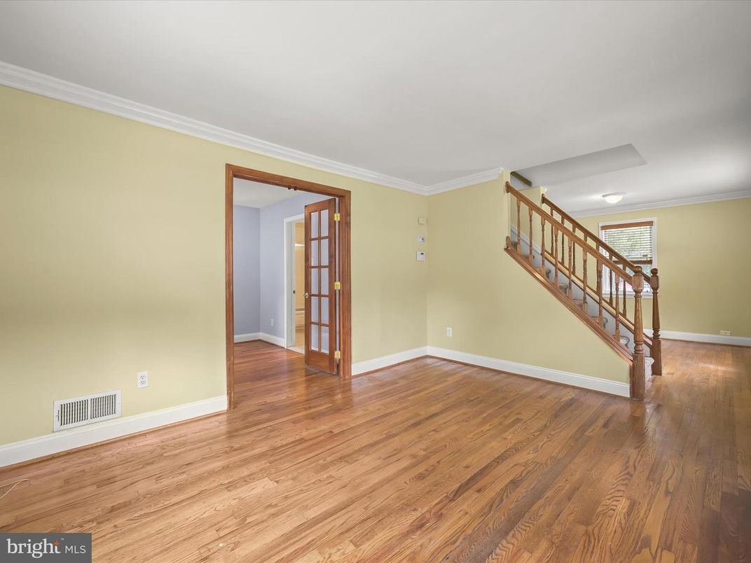 Empty room, Interior, Wood Texture Flooring