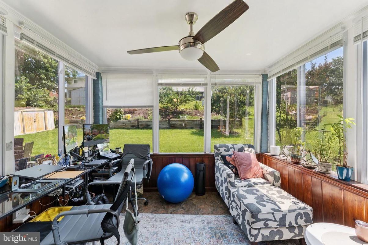 Home Office, Interior, Sun Room
