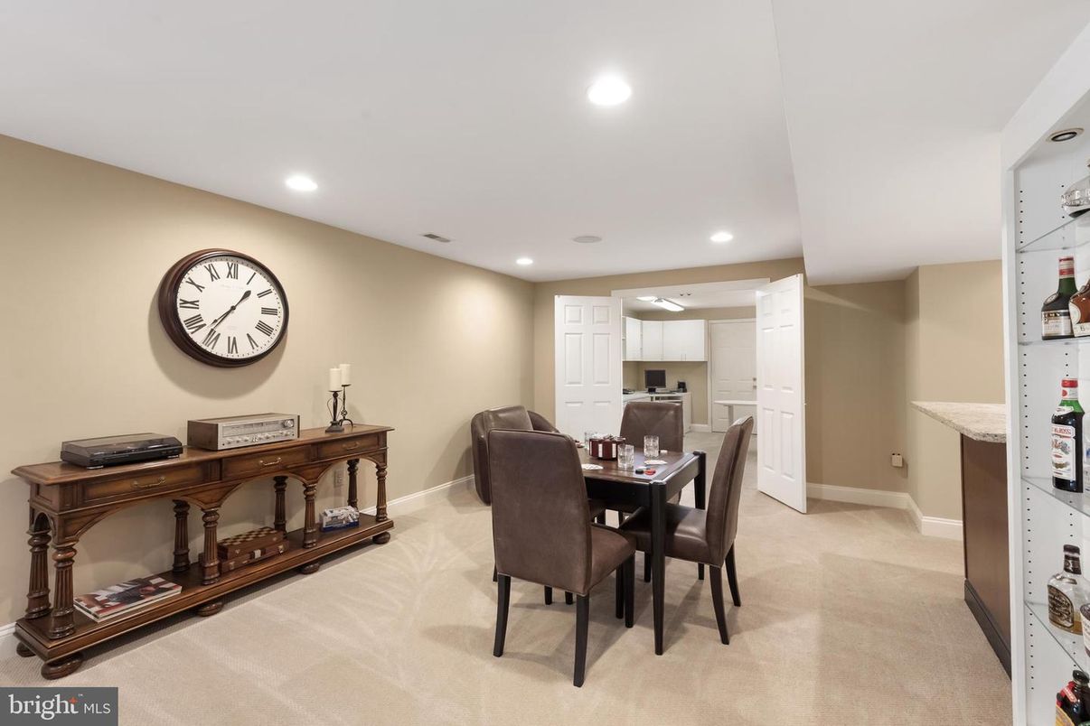 Home Office, Interior, Kitchen, Recessed Lighting
