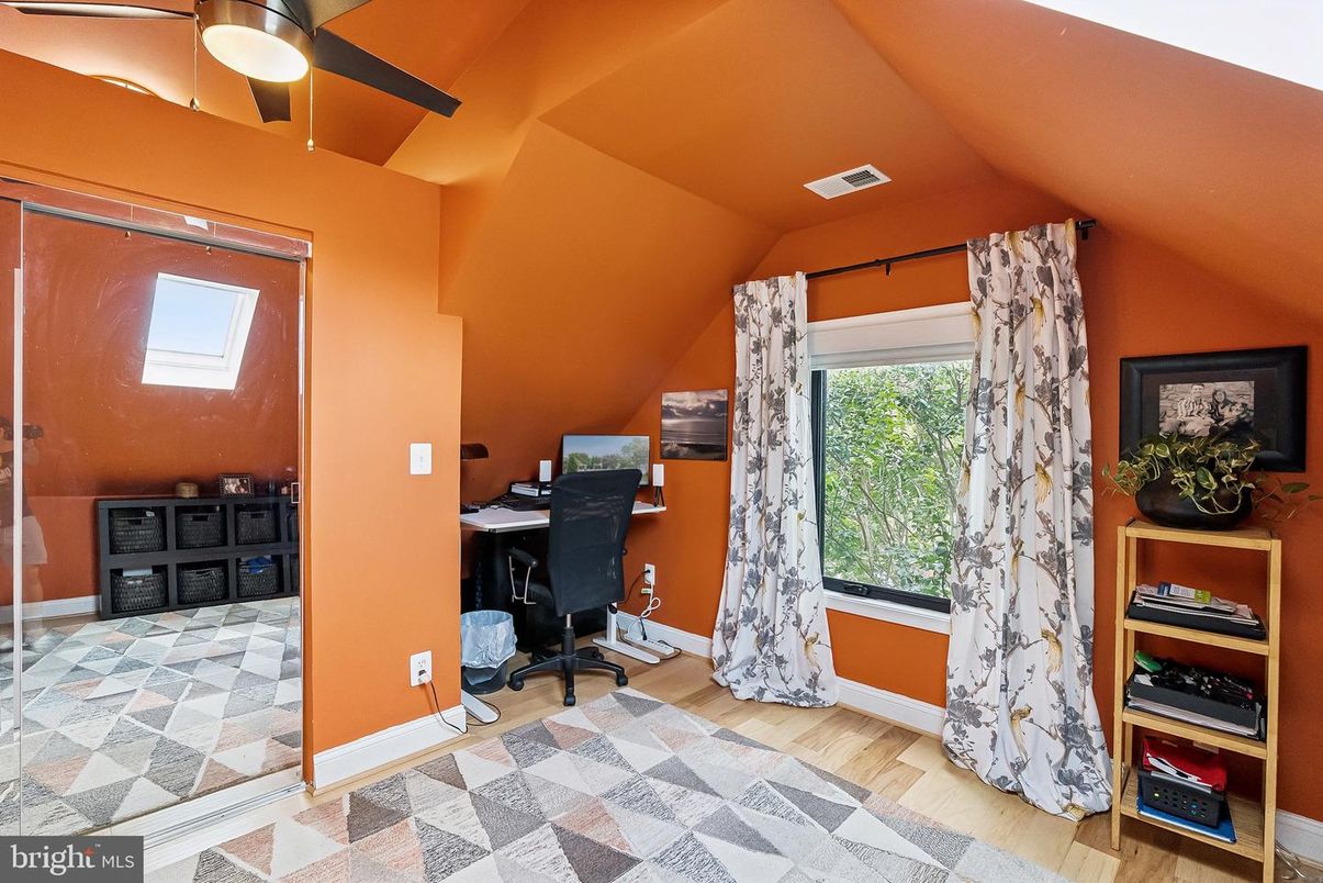 Home Office, Interior, Wood Texture Flooring