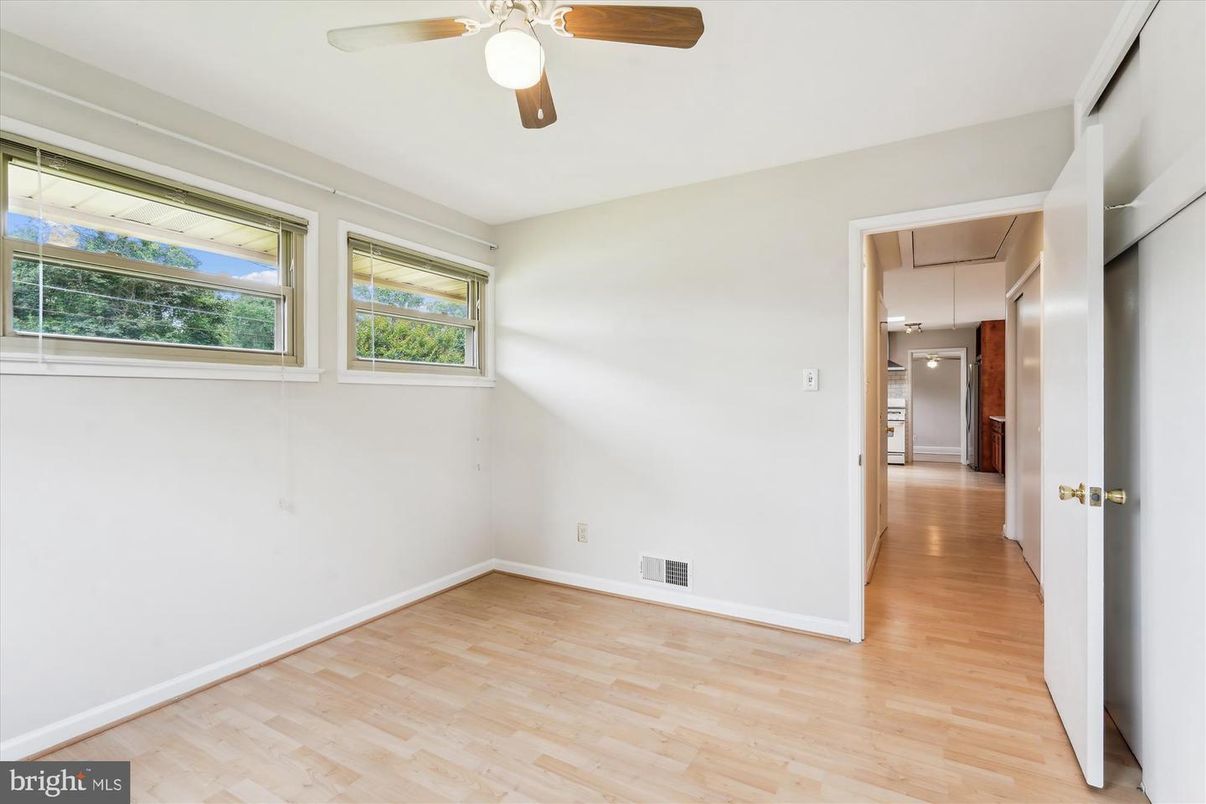 Empty room, Interior, Kitchen, Wood Texture Flooring