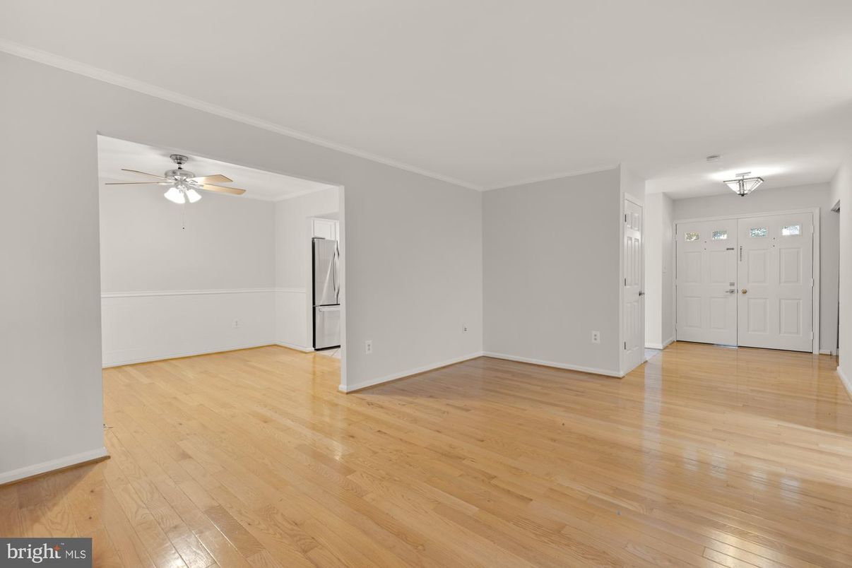 Empty room, Interior, Wood Texture Flooring