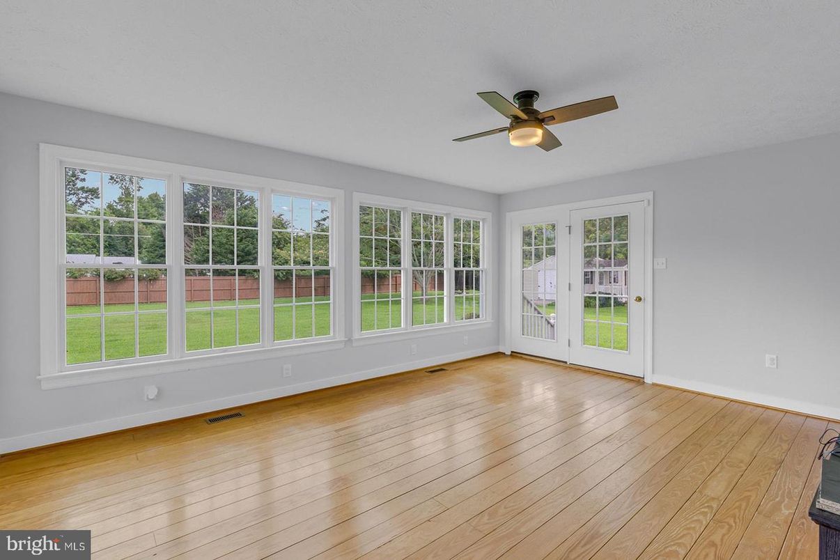 Empty room, Interior, Wood Texture Flooring