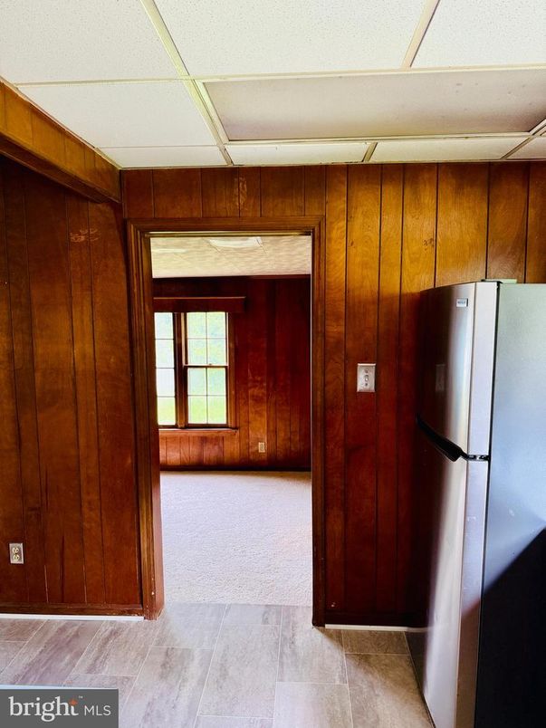 Interior, Kitchen, Wooden Walls