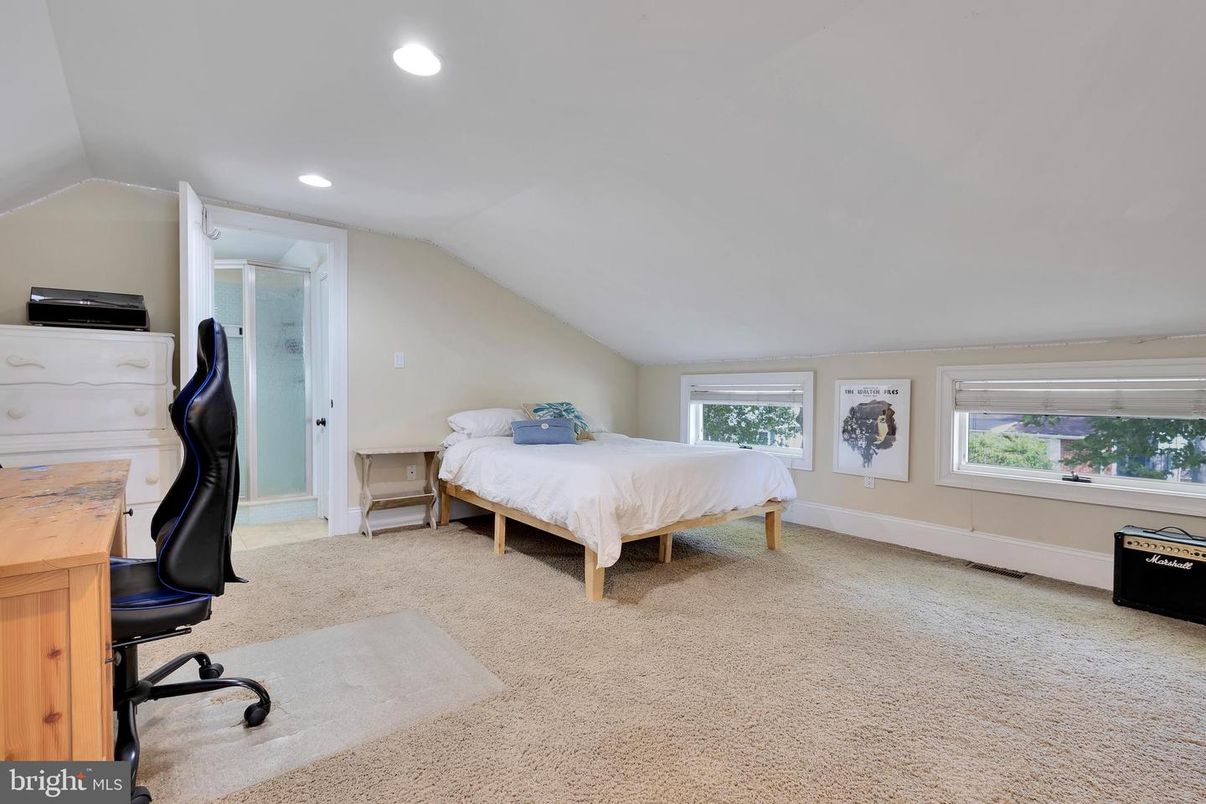 Bedroom, Home Office, Interior, Recessed Lighting