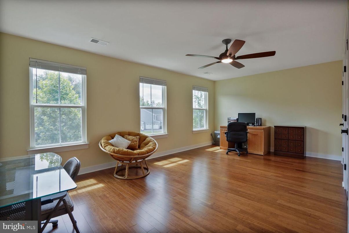 Home Office, Interior, Wood Texture Flooring