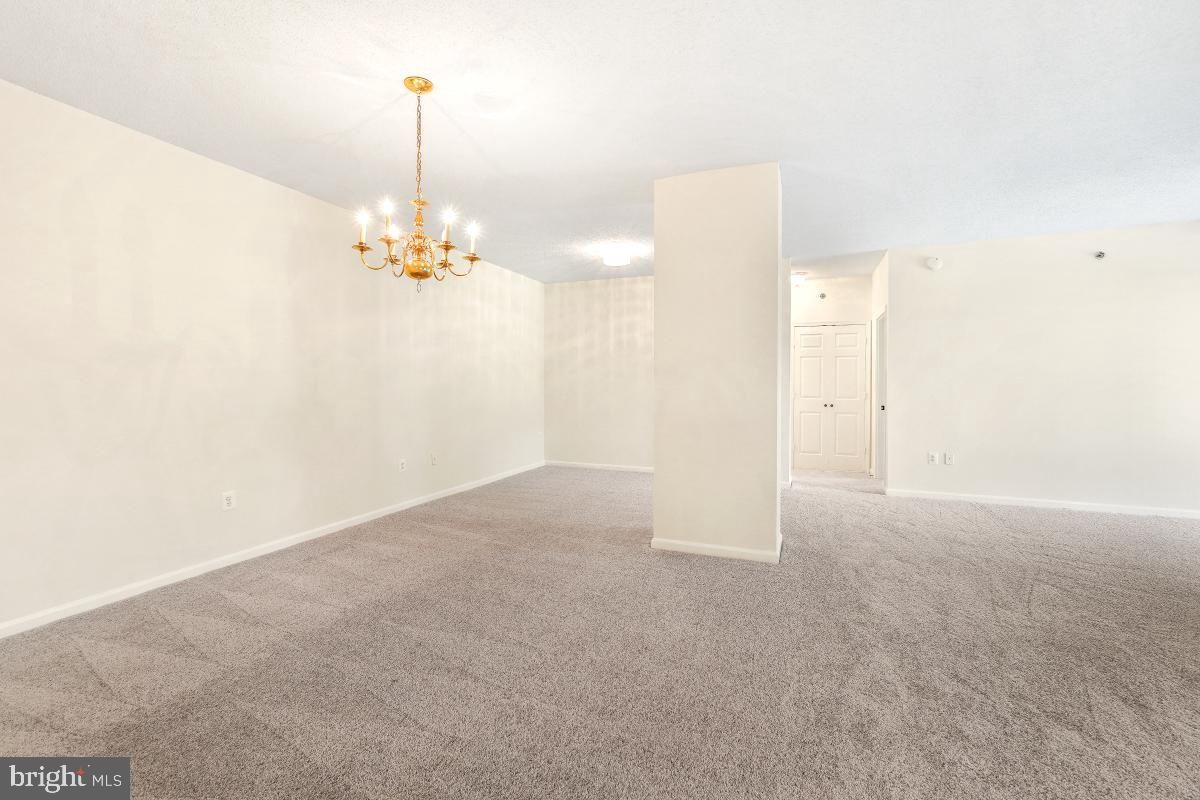 Chandelier, Empty room, Interior