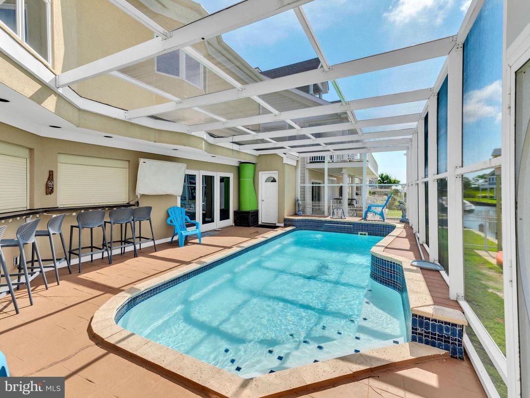 Glass Ceilings, Interior, Pool, Sun Room