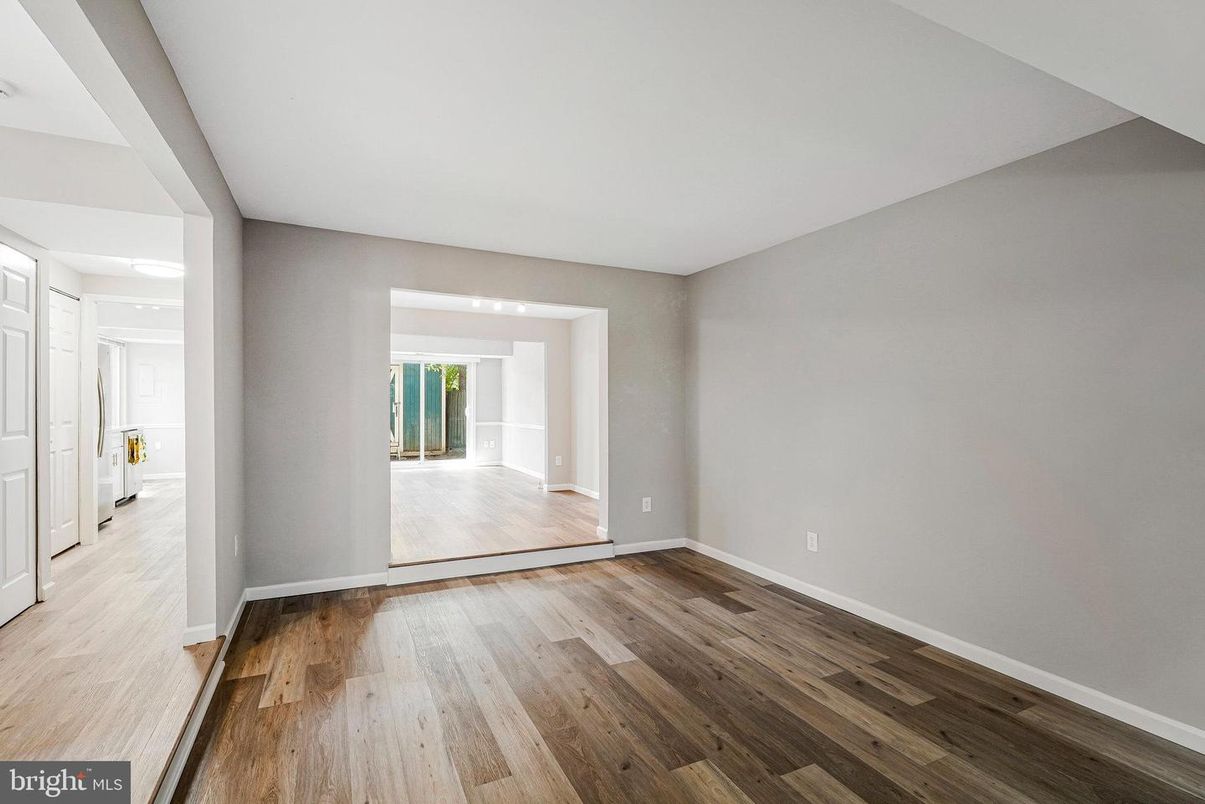 Empty room, Interior, Wood Texture Flooring