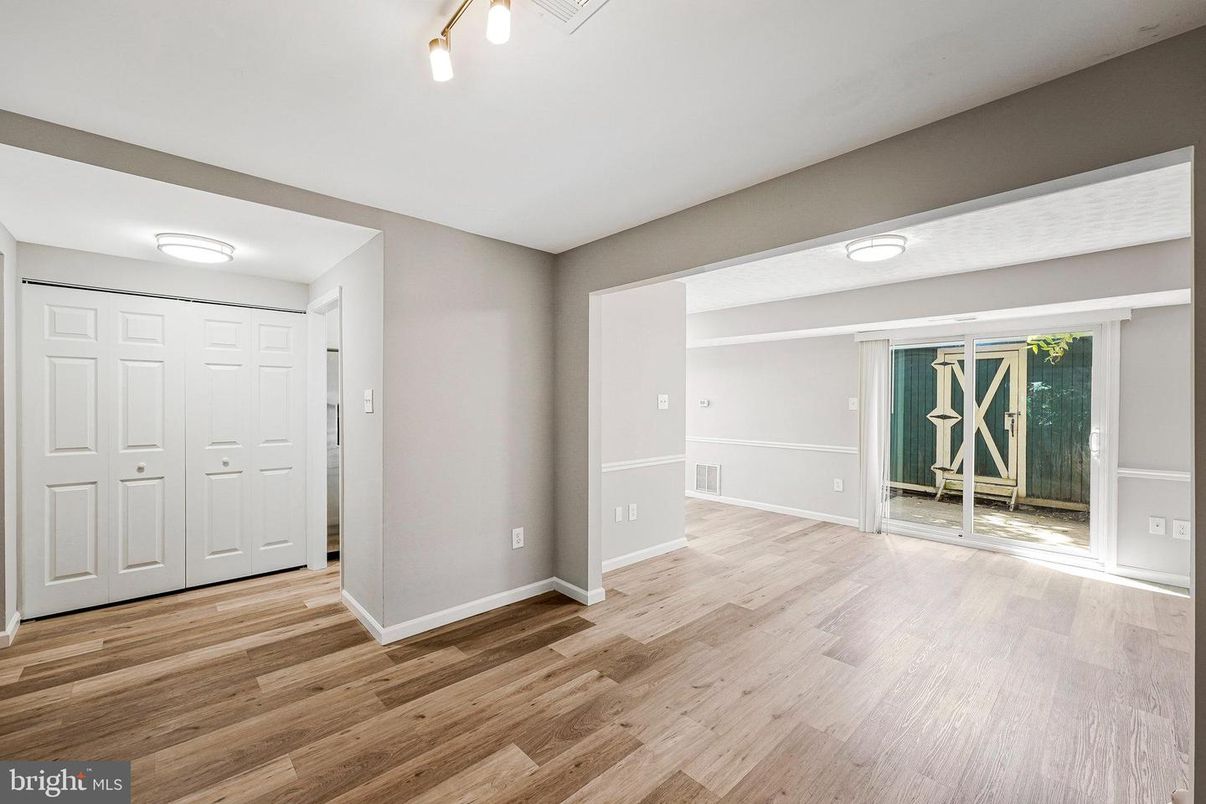 Empty room, Interior, Wood Texture Flooring