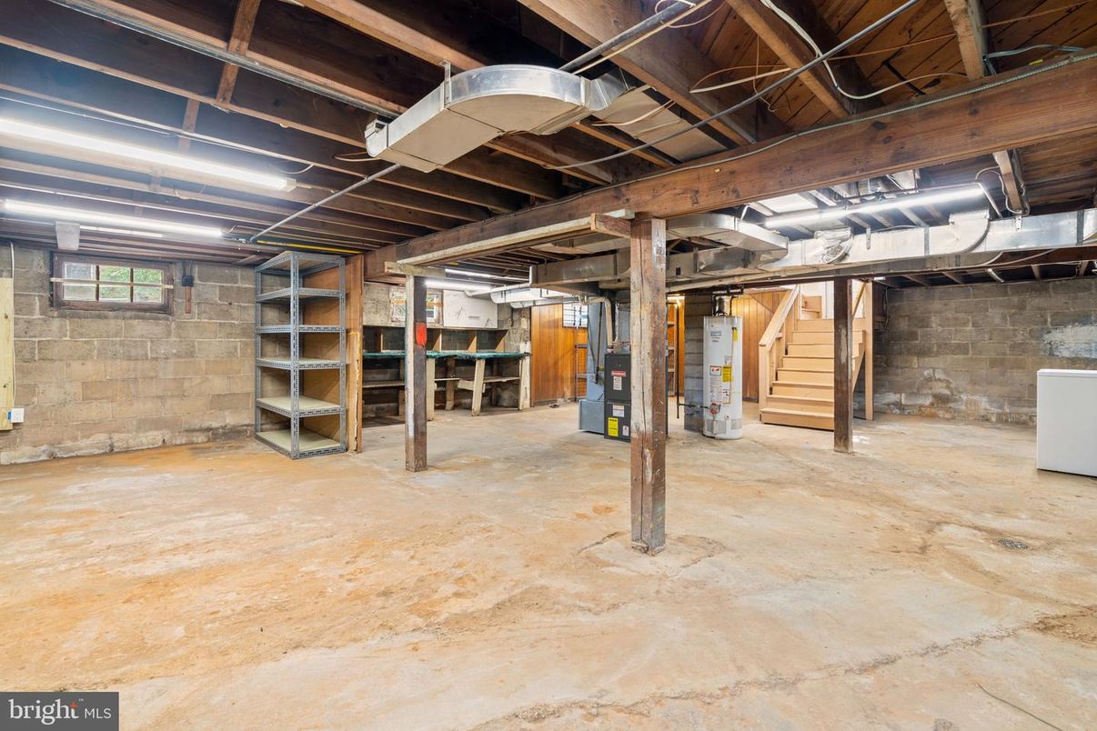 Interior, Stone Walls, Wooden Beams