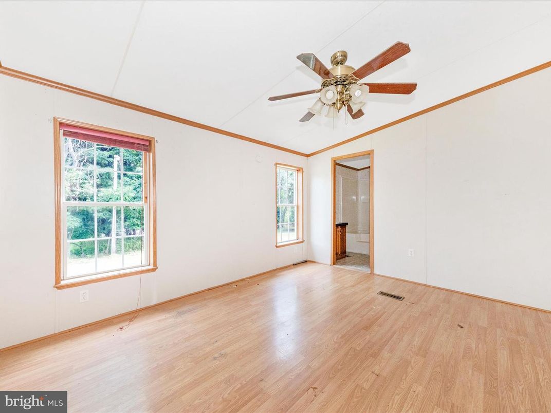 Empty room, Interior, Wood Texture Flooring