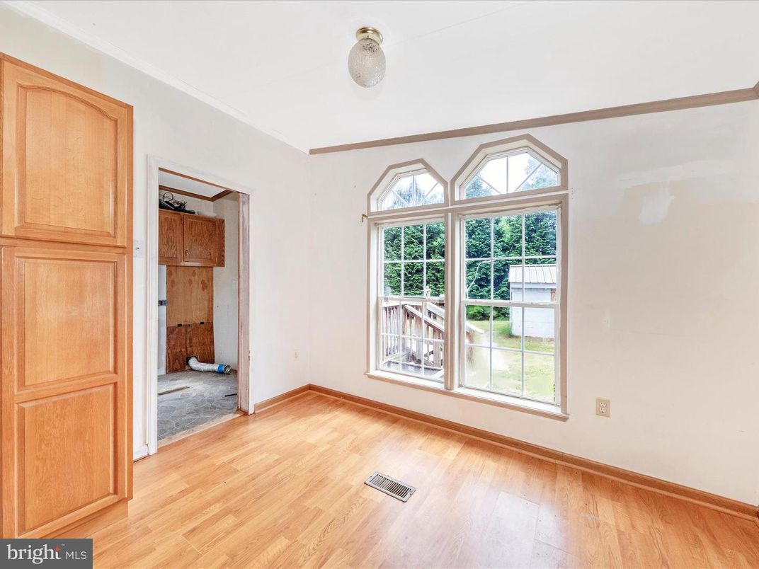 Empty room, Interior, Wood Texture Flooring