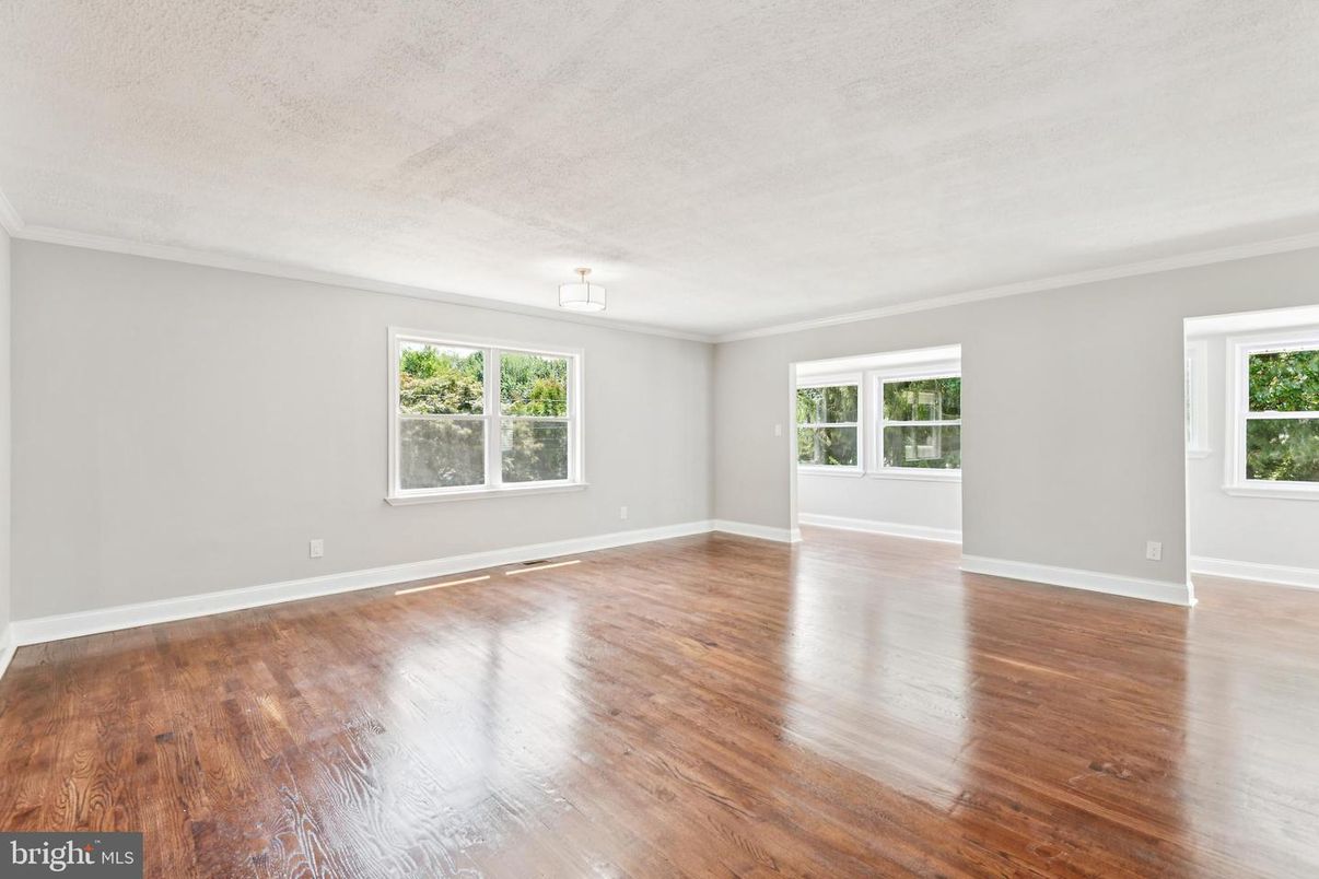 Empty room, Interior, Wood Texture Flooring