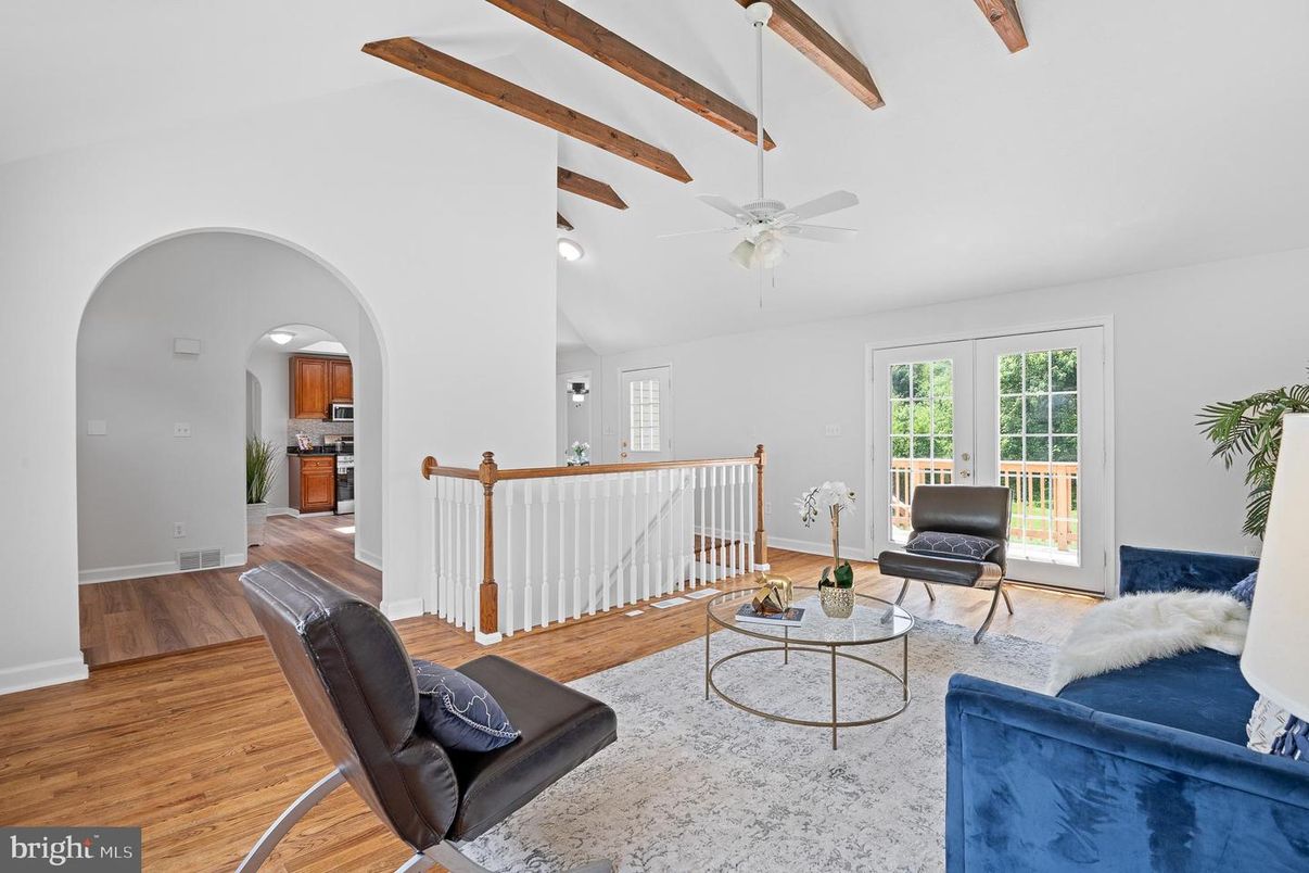 Interior, Living room, Wooden Beams, Wood Texture Flooring