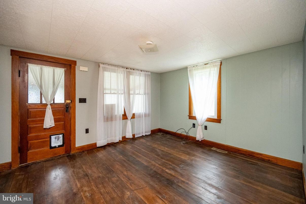 Empty room, Interior, Wood Texture Flooring