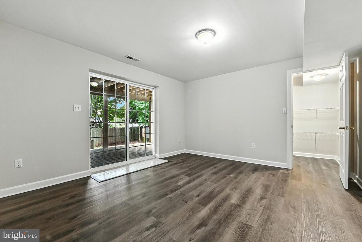 Empty room, Interior, Wood Texture Flooring