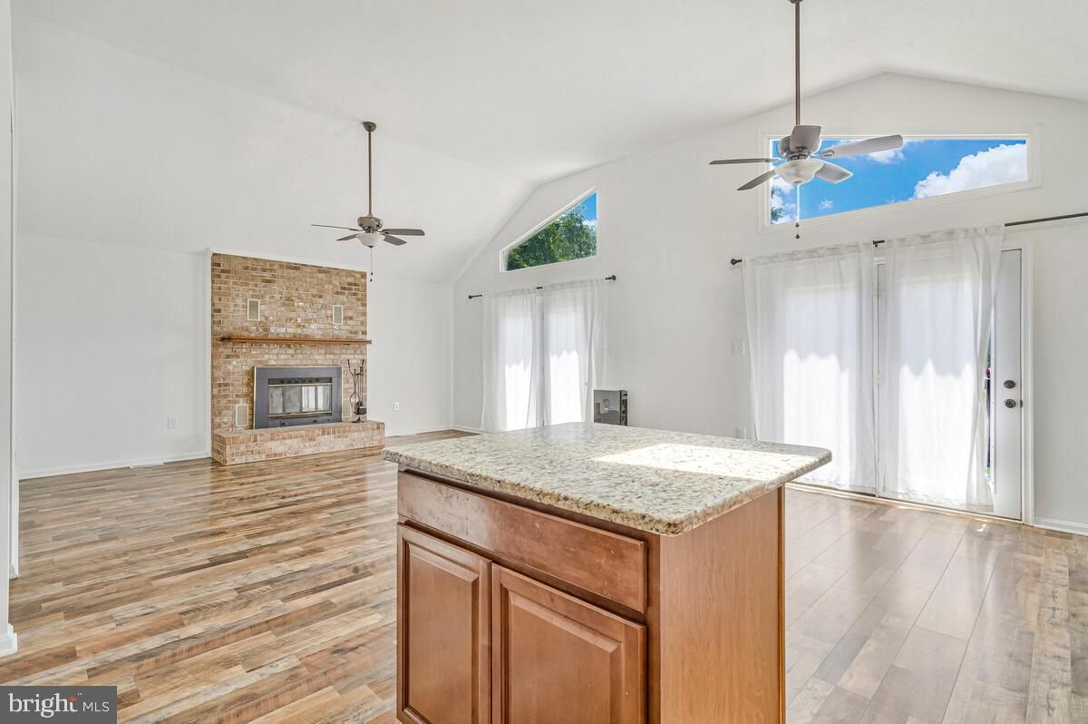 Fireplace, Interior, Wood Texture Flooring