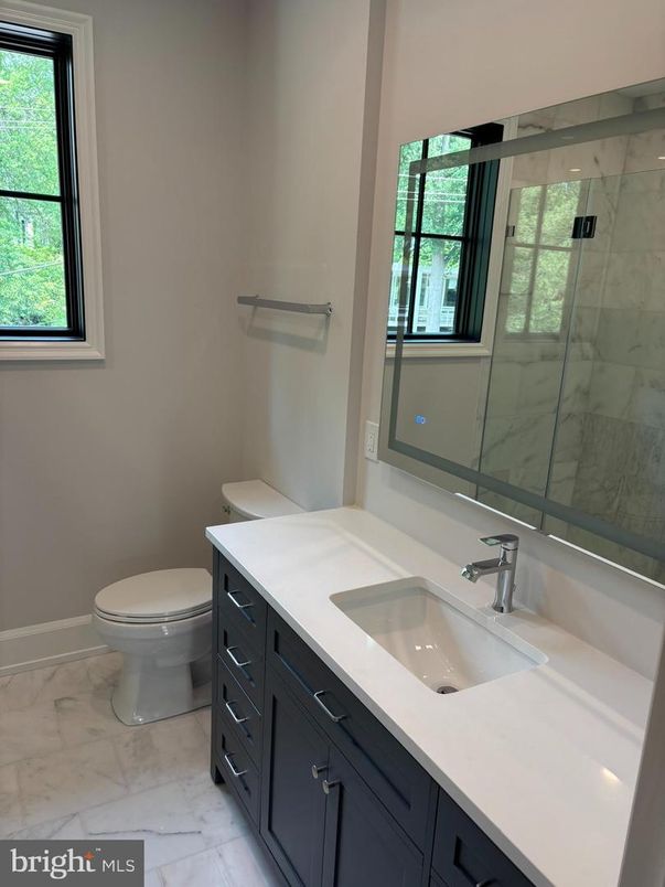 Bathroom, Glass Shower, Interior, Marble, Marble Walls