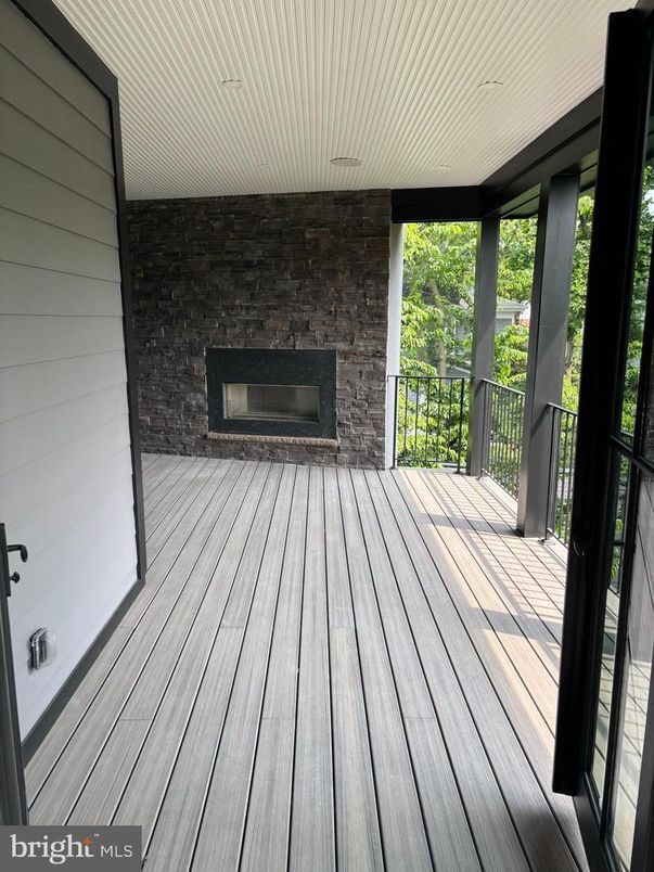 Fireplace, Interior, Stone Walls, Wood Texture Flooring
