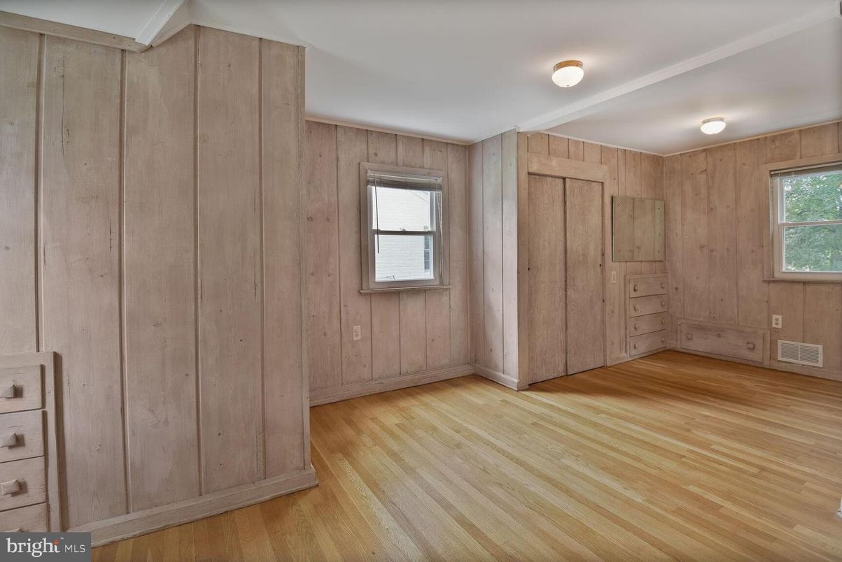 Empty room, Interior, Wood Texture Flooring, Wooden Walls