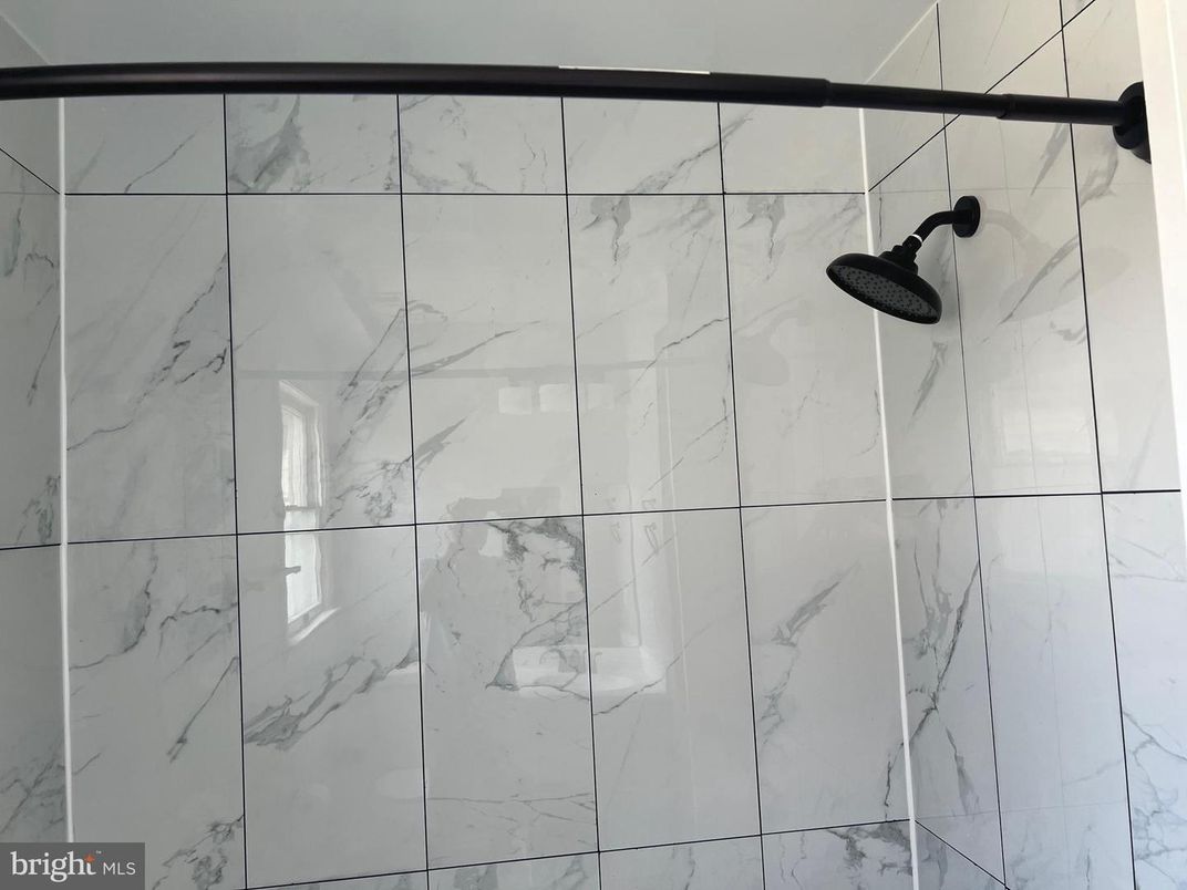 Bathroom, Glass Shower, Interior, Marble Walls