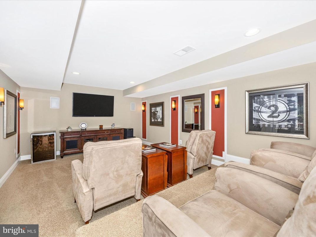 Home Office, Interior, Living room, Recessed Lighting