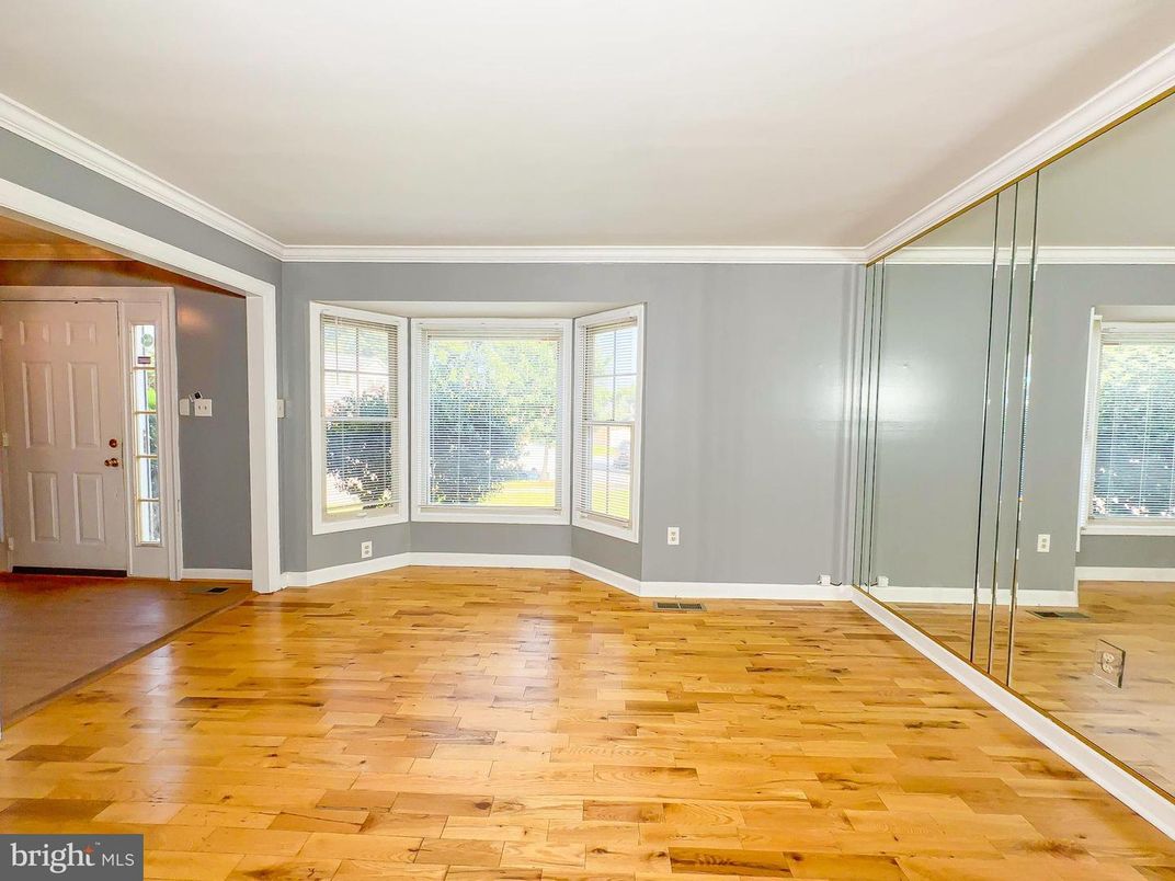 Empty room, Interior, Wood Texture Flooring