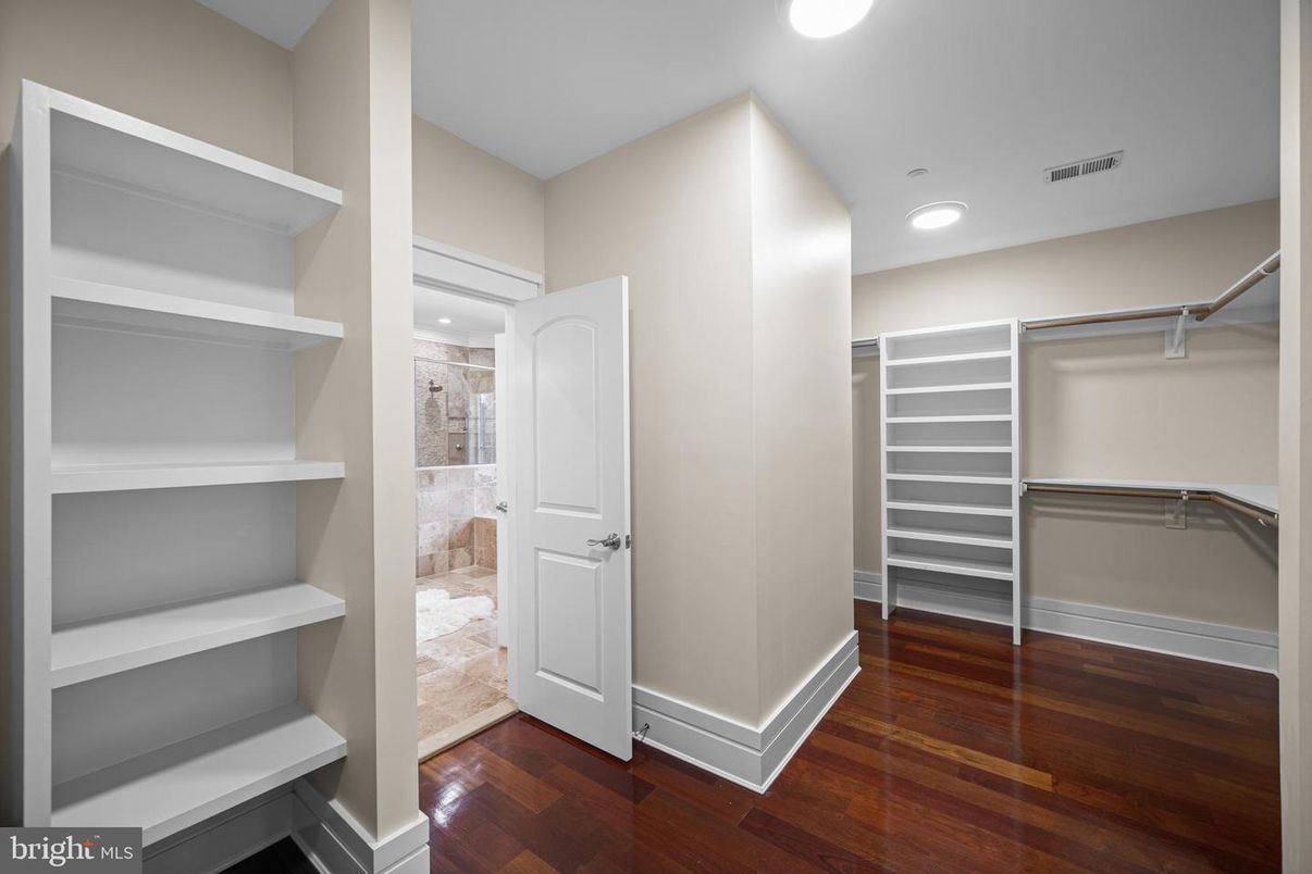 Interior, Recessed Lighting, Walk-in Closets, Wood Texture Flooring