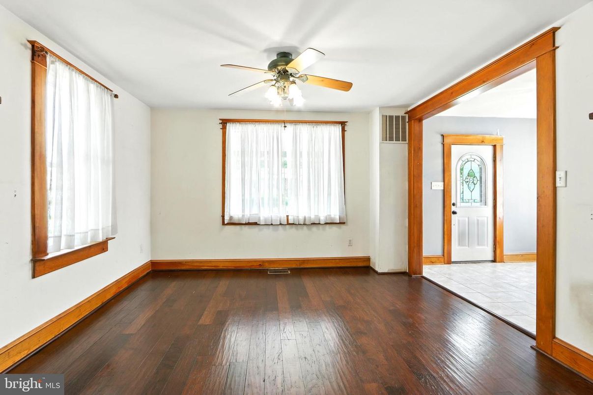 Empty room, Interior, Wood Texture Flooring