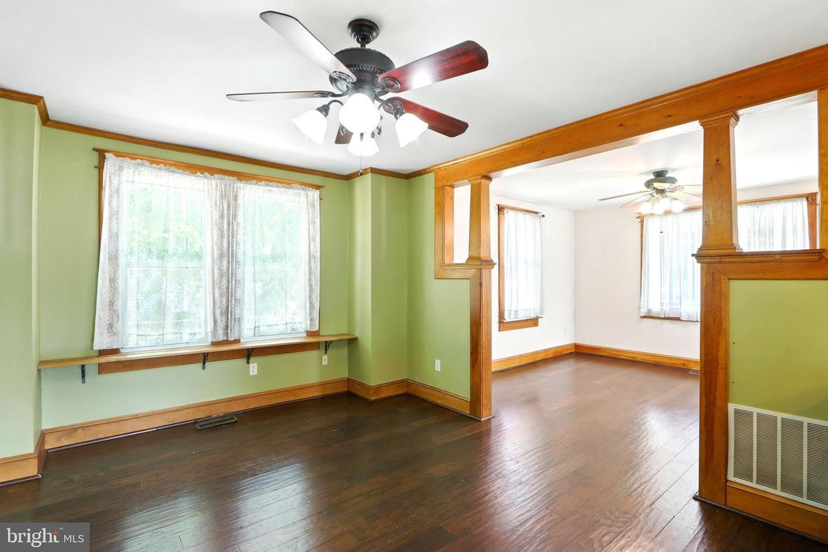 Empty room, Interior, Wood Texture Flooring