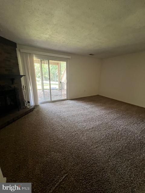 Empty room, Fireplace, Interior