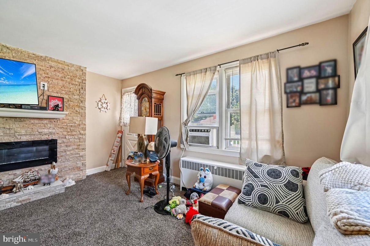 Fireplace, Interior, Stone Walls