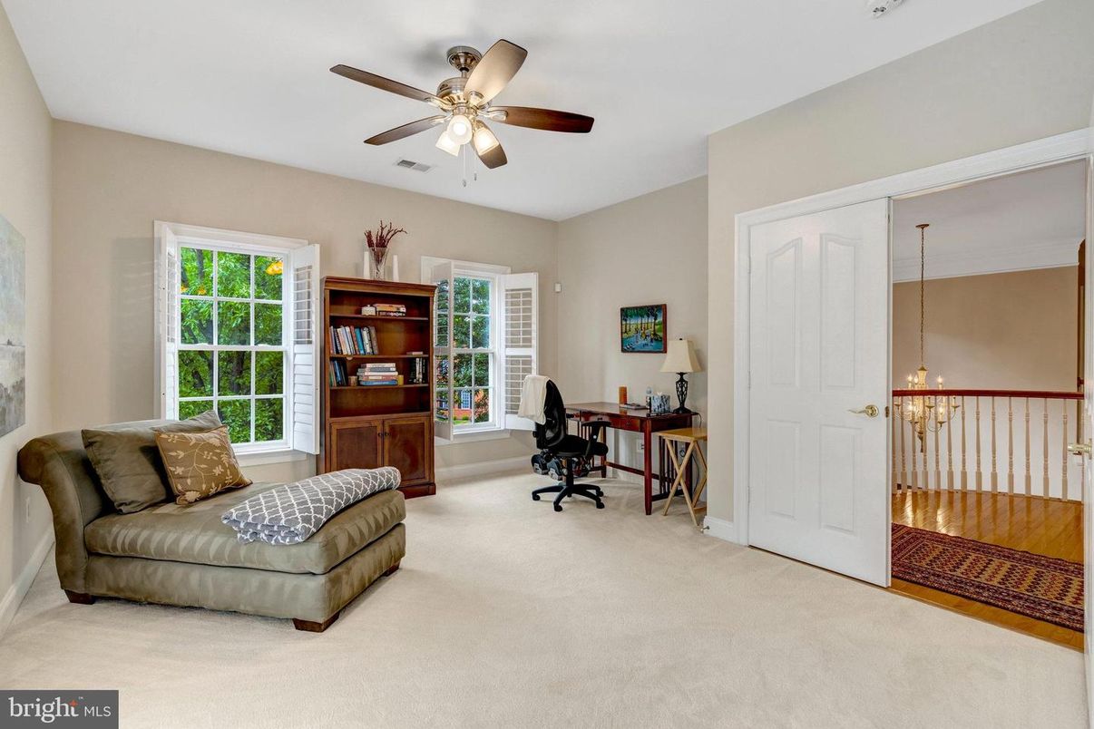 Home Office, Interior, Pendant Lights