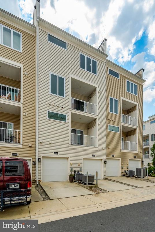 Attached, Exterior, Facade, Condo Building
