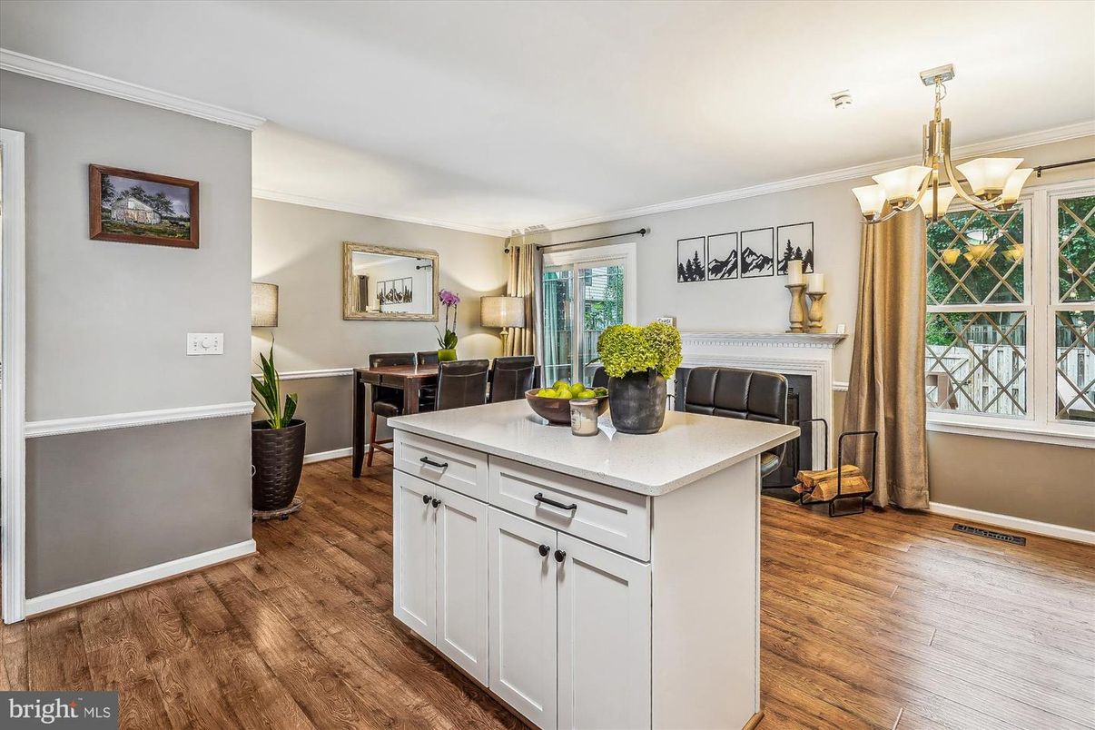 Chandelier, Fireplace, Interior, Wood Texture Flooring