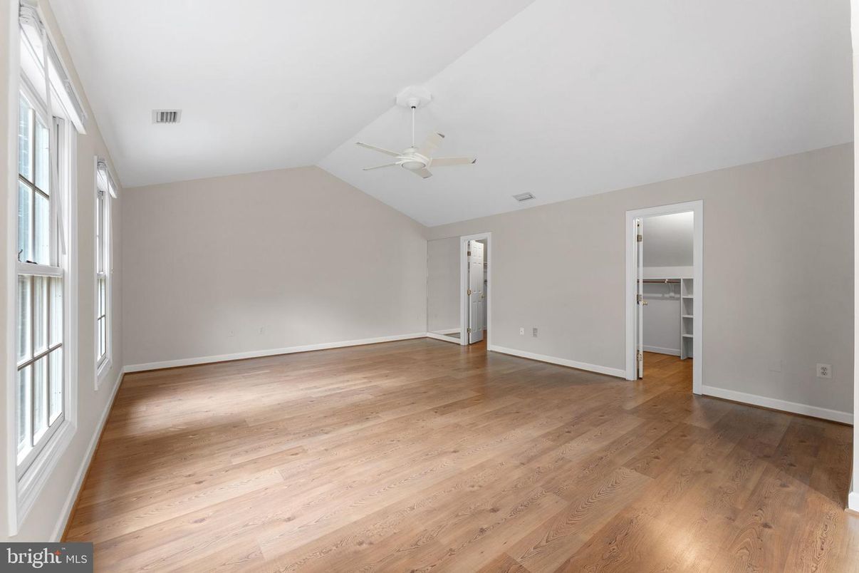 Empty room, Interior, Wood Texture Flooring