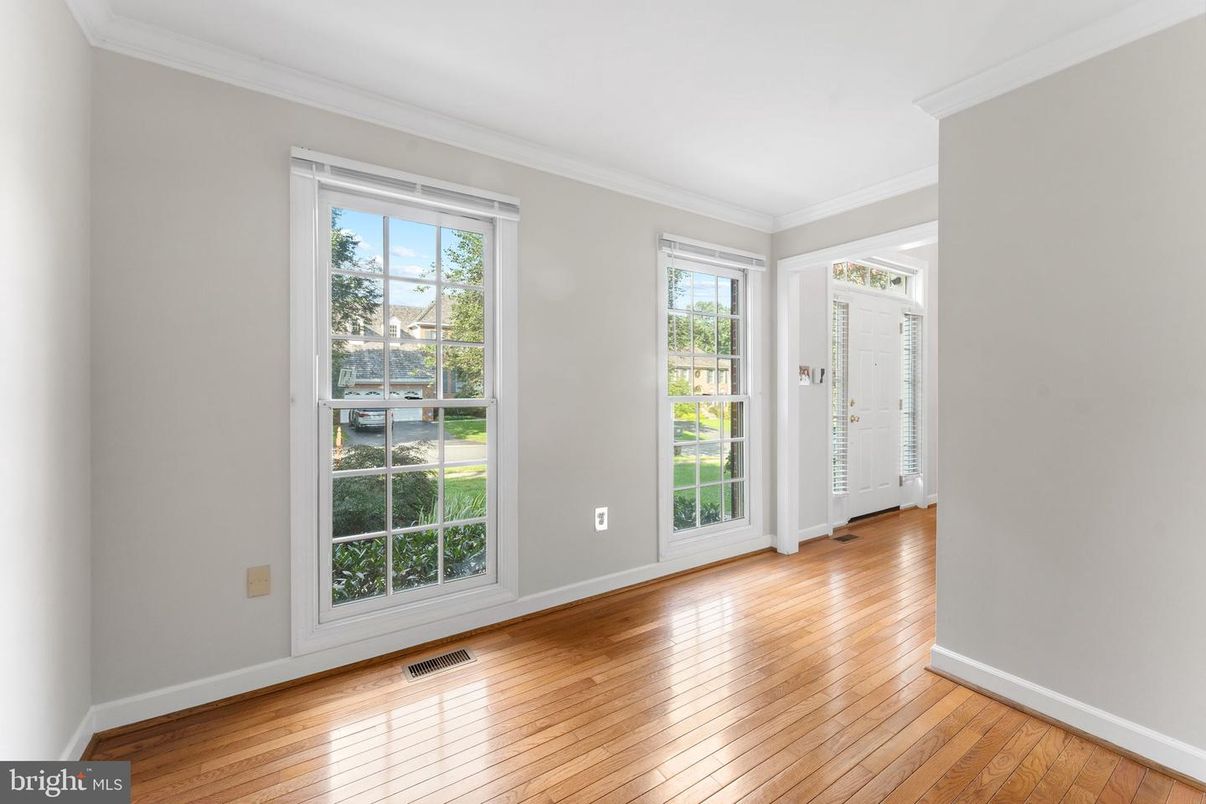 Empty room, Interior, Wood Texture Flooring