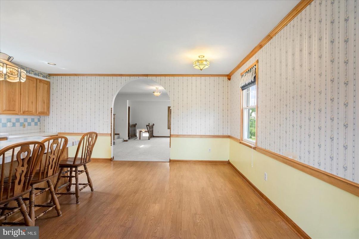 Empty room, Interior, Wood Texture Flooring