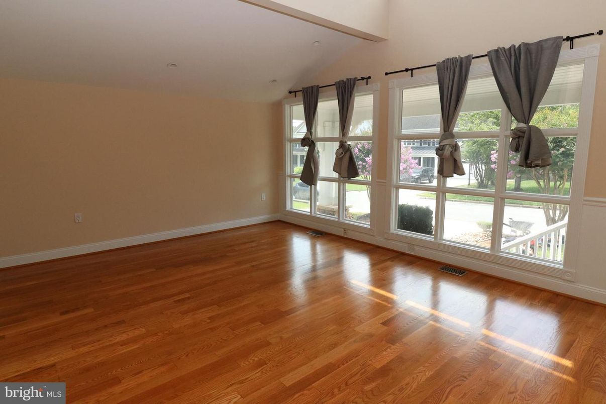 Empty room, Interior, Wood Texture Flooring