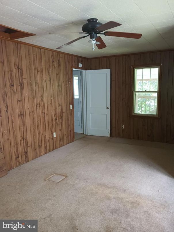 Empty room, Interior, Wooden Walls