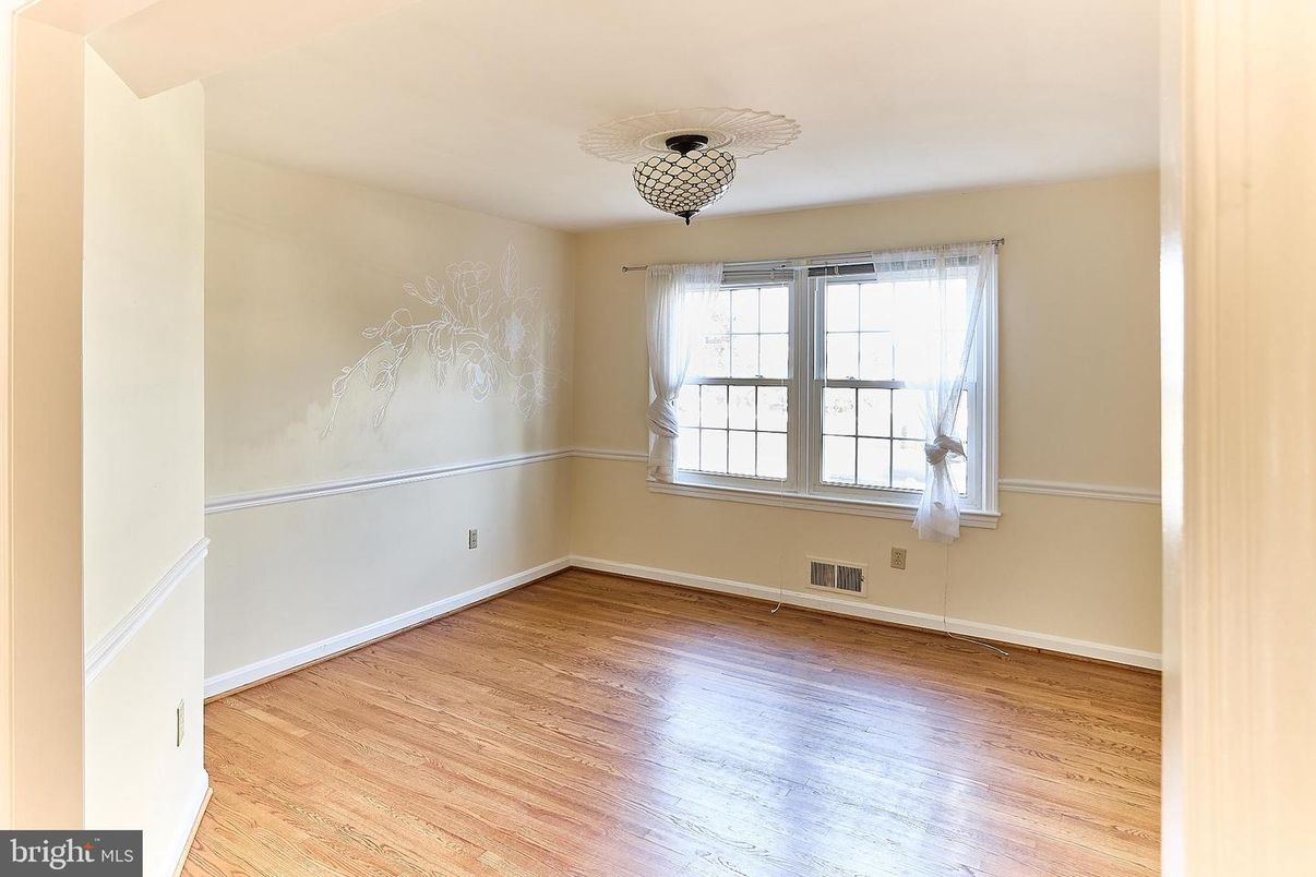 Empty room, Interior, Wood Texture Flooring
