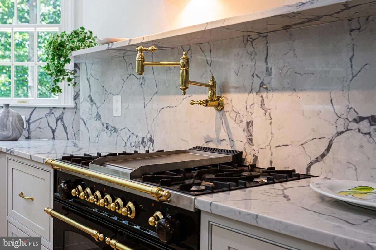 Interior, Kitchen, Marble Walls