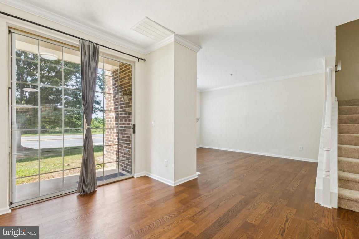 Empty room, Interior, Wood Texture Flooring