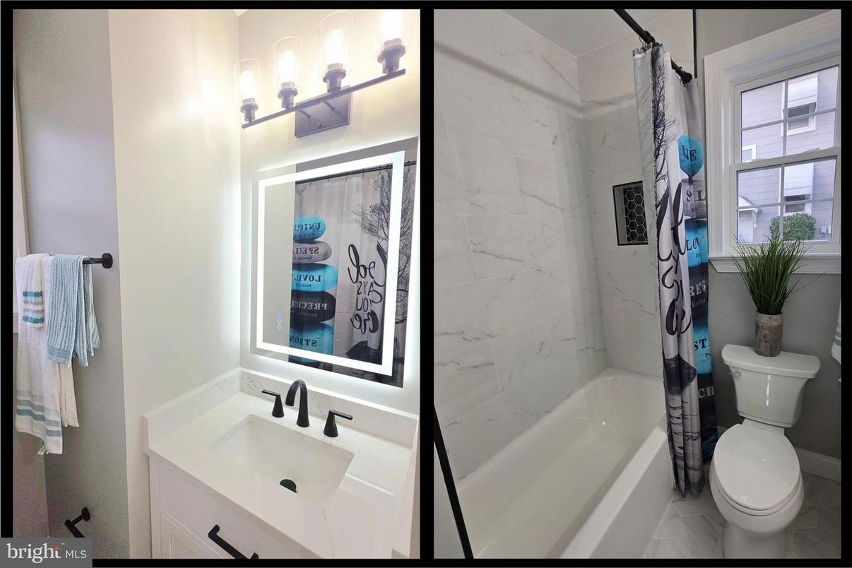 Bathroom, Interior, Marble Walls
